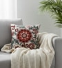 Multicolor Abstract Cotton Hand Crafted Cushion Covers