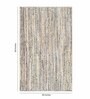 Multicolor Abstract Jute 3 ft x 5 ft Hand Woven Carpet