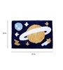 Multicolor Abstract Microfibre 32x20 Inches Super Soft Bath Mat