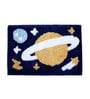 Multicolor Abstract Microfibre 32x20 Inches Super Soft Bath Mat