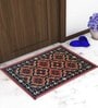 Multicolor Abstract Nylon 14x22 Inches AntiSkid 1 Door Mat