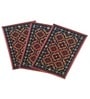 Multicolor Traditional Nylon 14x22 Inches AntiSkid 3 Door Mats