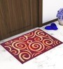 Multicolor Abstract Nylon 14x22 Inches AntiSkid 3 Door Mats