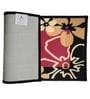 Multicolor Floral Nylon 14x22 Inches AntiSkid 4 Door Mats