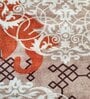 Multicolor Abstract Nylon 3 x 5 Feet Machine Made Carpet