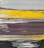 Yellow Abstract Nylon 3 X 5 ft Machine Made Carpet