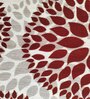 Maroon Abstract Nylon 3 x 5 Feet Machine Made Carpet