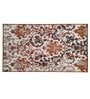 Multicolor Abstract Nylon 5 x 7 Feet Machine Made Carpet