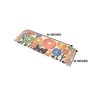 Multicolor Abstract PET 54x22 Inches Digital Printed Machine Made Floor Runner