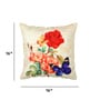 Multicolor Abstract Polyester 16 X 16 Inches Cushion Cover (Set of 5)
