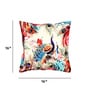 Multicolor Abstract Polyester 16 X 16 Inches Cushion Cover (Set of 5)