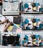 Multicolor Abstract Polyester (1Pc) Seater Sofa Cover