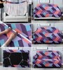 Multicolor Abstract Polyester 73x57 Inches 2 Seater Sofa Cover