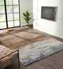 Multicolor Abstract Polypropylene 5x8 Feet Machine Made Carpet