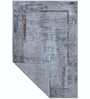 Multicolor Abstract Polypropylene 6 ft x 9 ft Machine Made Carpet