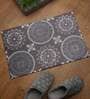 Multicolor Traditional PVC 16 x 24 Inches Anti Skid Door Mat