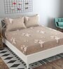 Multicolor Characters 160 TC Cotton Blend Double Size Bedsheet With 2 Pillow Covers