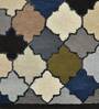 Multicolor Abstract Wool 3ft x 6ft Hand Tufted Carpet