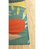 Multicolor Abstract Wool 4 ft X 6 ft Hand Woven Dhurrie