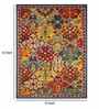 Multicolor Abstract Wool 4ft x 6ft Hand Tufted Carpet