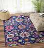 Multicolor Persian Wool 5ft x 8 ft Hand Tufted Carpet
