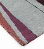 Multicolor Abstract Wool and Cotton 3 ft x 5 ft Hand tufted Carpet