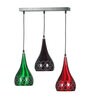 Bangor Multicolour Aluminium Cluster Hanging Light