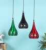 Bangor Multicolour Aluminium Cluster Hanging Light