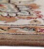 Multicolor and Brown Persian 4x6 Feet Machine Made Carpet