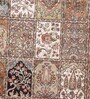 Multicolor and Brown Persian 4x6 Feet Machine Made Carpet