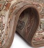 Multicolor and Brown Persian 4x6 Feet Machine Made Carpet