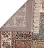 Multicolor and Brown Persian 5x7 Feet Machine Made Carpet