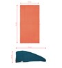 Multicolor Banana Solid 380 GSM 2 Pcs Towel Set