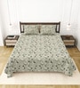Multicolor Bedsheet 220 Tc Cotton King Bedsheet With 2 Pillow Covers
