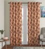 Polycotton Blackout 7 Feet Set of 2 Eyelet Curtains