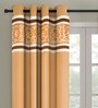 Multicolor Blackout Polyester 5 Feet Window Eyelet Curtain