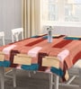Multicolor Blended Cotton Abstract 72x52 Inches Table linen