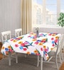 Multicolor Blended Cotton Floral 86x60 Inches Table linen