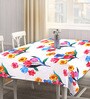 Multicolor Blended Cotton Floral 86x60 Inches Table linen