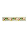 Multicolor Blended Cotton Graphic 52x13 Inches Table Runner