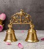 Brass Bell With Nandi Cow
