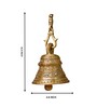 Brass Dashavtara Temple Hanging Bell