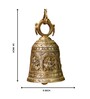 Brass Durga Hanging Bell