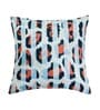 Blue Abstract Canvas 16 x 16 Inches Cushion Cover