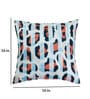 Blue Abstract Canvas 16 x 16 Inches Cushion Cover