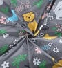 Multicolor Cartoon Characters 300 TC Cotton Single Bedsheet with 1 Pillow Cover