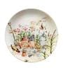 Multicolor Ceramic English Garden Decorative Wall Plate