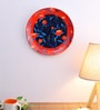 Multicolor Ceramic Yoshihisa Floral Decorative Plate