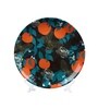 Multicolor Ceramic Yuasa Floral Decorative Plate