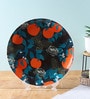 Multicolor Ceramic Yuasa Floral Decorative Plate
